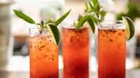 Strawberry-Basil Mojitos Strawberry-Basil Mojitos