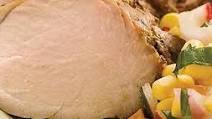 Smithfield® Garlic and Peppercorn Pork Tenderloin with Rainbow Salsa Smithfield® Garlic and Peppercorn Pork Tenderloin with Rainbow Salsa