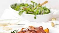 Roast pork with prosciutto and pears Roast pork with prosciutto and pears