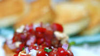 Summery Watermelon Bruschetta Summery Watermelon Bruschetta