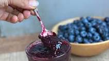 Honey Sweetened Blueberry Jam Honey Sweetened Blueberry Jam