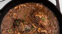 Hamburger Steak With Onion Mushroom Gravy Hamburger Steak With Onion Mushroom Gravy