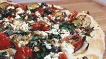 Seasoned Pizza Dough Fresh Veggie & Feta Pizza Spinach & Feta Pizza Seasoned Pizza Dough Fresh Veggie & Feta Pizza Spinach & Feta Pizza
