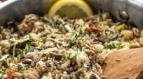 Greek Turkey and Rice Skillet Greek Turkey and Rice Skillet