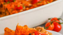 Layered Doritos Casserole Layered Doritos Casserole