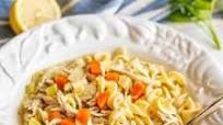 Easy chicken noodle soup Easy chicken noodle soup