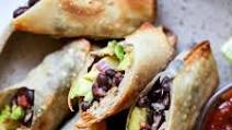 Air Fryer Avocado Egg Rolls Air Fryer Avocado Egg Rolls
