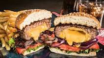 Cheesy Juicy Lucy Burger Cheesy Juicy Lucy Burger