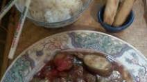 Garlic Beef and Eggplant with Oyster Sauce Garlic Beef and Eggplant with Oyster Sauce