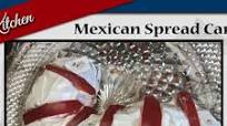Mexican Spread Candy Cane Appetizer Mexican Spread Candy Cane Appetizer