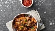 Instant Pot™ Cuban Pork Tenderloin with Rice and Beans Recipe from Old El Paso Instant Pot™ Cuban Pork Tenderloin with Rice and Beans Recipe from Old El Paso