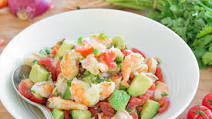 Zesty Lime Shrimp and Avocado Salad Zesty Lime Shrimp and Avocado Salad