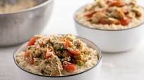 One-Pot Bruschetta Chicken Risotto with Parmesan One-Pot Bruschetta Chicken Risotto with Parmesan
