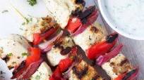 Greek Chicken Kebabs with Tzatziki Greek Chicken Kebabs with Tzatziki
