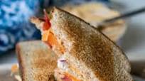 Whole Wheat Veggie Hummus Sandwich Whole Wheat Veggie Hummus Sandwich