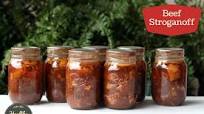 Beef Stroganoff in a jar Beef Stroganoff in a jar