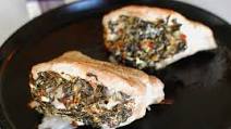 Broiled Spinach Stuffed Pork Chops Broiled Spinach Stuffed Pork Chops