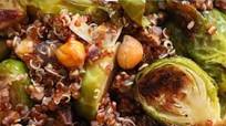 Roasted Brussel Sprout Quinoa Bowl Recipe Roasted Brussel Sprout Quinoa Bowl Recipe
