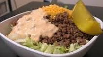 Big Mac in a Bowl Big Mac in a Bowl