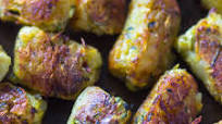Baked Zucchini Potato Tots Baked Zucchini Potato Tots