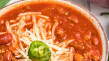 Slow Cooker Copycat Wendy's Chili Slow Cooker Copycat Wendy's Chili