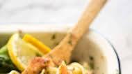 Baked Lemon Butter Salmon Pasta Baked Lemon Butter Salmon Pasta
