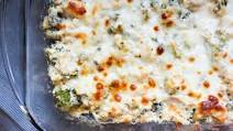 Cheesy Chicken and Broccoli Casserole {THM-S, Low Carb} Cheesy Chicken and Broccoli Casserole {THM-S, Low Carb}