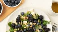 Black & Blue Spinach Salad Black & Blue Spinach Salad