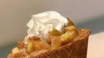 Waffle Bowl Apple Pies Waffle Bowl Apple Pies