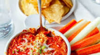 Baked Buffalo Chicken Dip Recipe (with Cream Cheese) Baked Buffalo Chicken Dip Recipe (with Cream Cheese)