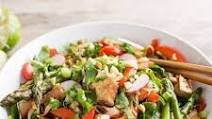 Spring vegetable Pad Thai Spring vegetable Pad Thai