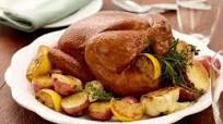 Lemon And Herb Roasted Chicken With Baby Potatoes Lemon And Herb Roasted Chicken With Baby Potatoes