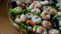 Receta saludable: ensalada de camarones Receta saludable: ensalada de camarones