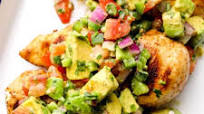 Grilled Chicken with Avocado Salsa Grilled Chicken with Avocado Salsa