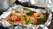 Foil-Pack Shrimp Ramen Recipe Foil-Pack Shrimp Ramen Recipe