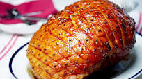 Maple honey mustard glazed ham Maple honey mustard glazed ham