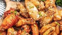 Crispy Oven Baked Chicken Wings Crispy Oven Baked Chicken Wings