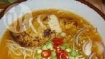 Sopa japonesa de pollo Sopa japonesa de pollo