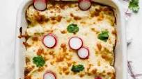 Skinny Creamy Chicken Enchiladas (Freezer Meal) Skinny Creamy Chicken Enchiladas (Freezer Meal)