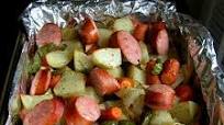 Smoked Sausage and Roasted Vegetables Smoked Sausage and Roasted Vegetables