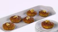 Mini Shrimp Cakes with Ginger Butter Mini Shrimp Cakes with Ginger Butter