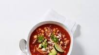 Slow-Cooker Pork and Hominy Posole Soup Slow-Cooker Pork and Hominy Posole Soup