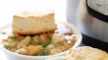 Instant Pot Chicken Pot Pie and Biscuits Recipe Instant Pot Chicken Pot Pie and Biscuits Recipe