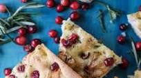 Cranberry Brie Focaccia Bread Cranberry Brie Focaccia Bread