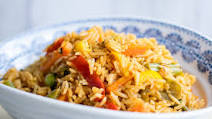 Instant Pot Cajun Vegetable Rice Instant Pot Cajun Vegetable Rice