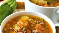 Zucchini Tomato Italian Sausage Soup Zucchini Tomato Italian Sausage Soup