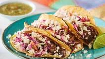 Steak and Queso Fresco Street Taco Steak and Queso Fresco Street Taco