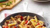Roast Beef Pasta Skillet Roast Beef Pasta Skillet