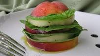 Peach Caprese Salad Tower Recipe How To Make A Peach Caprese Salad Tower Peach Caprese Salad Tower Recipe How To Make A Peach Caprese Salad Tower
