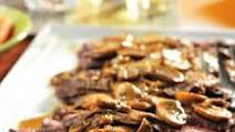 London Broil w/ Mushroom Gravy - PRESSURE COOKER London Broil w/ Mushroom Gravy - PRESSURE COOKER